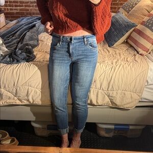 Kut From The Kloth Mid-Wash Blue Women’s Slim Jeans